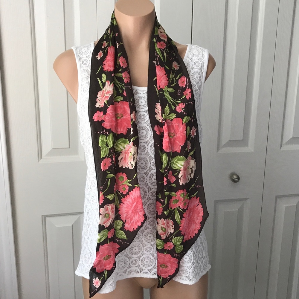 Casual Corner Silk Scarf
